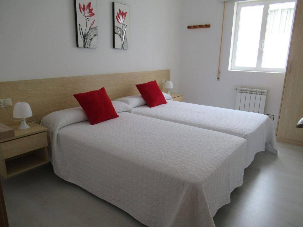 Apartamento Playa De Larino Gándara Exteriör bild