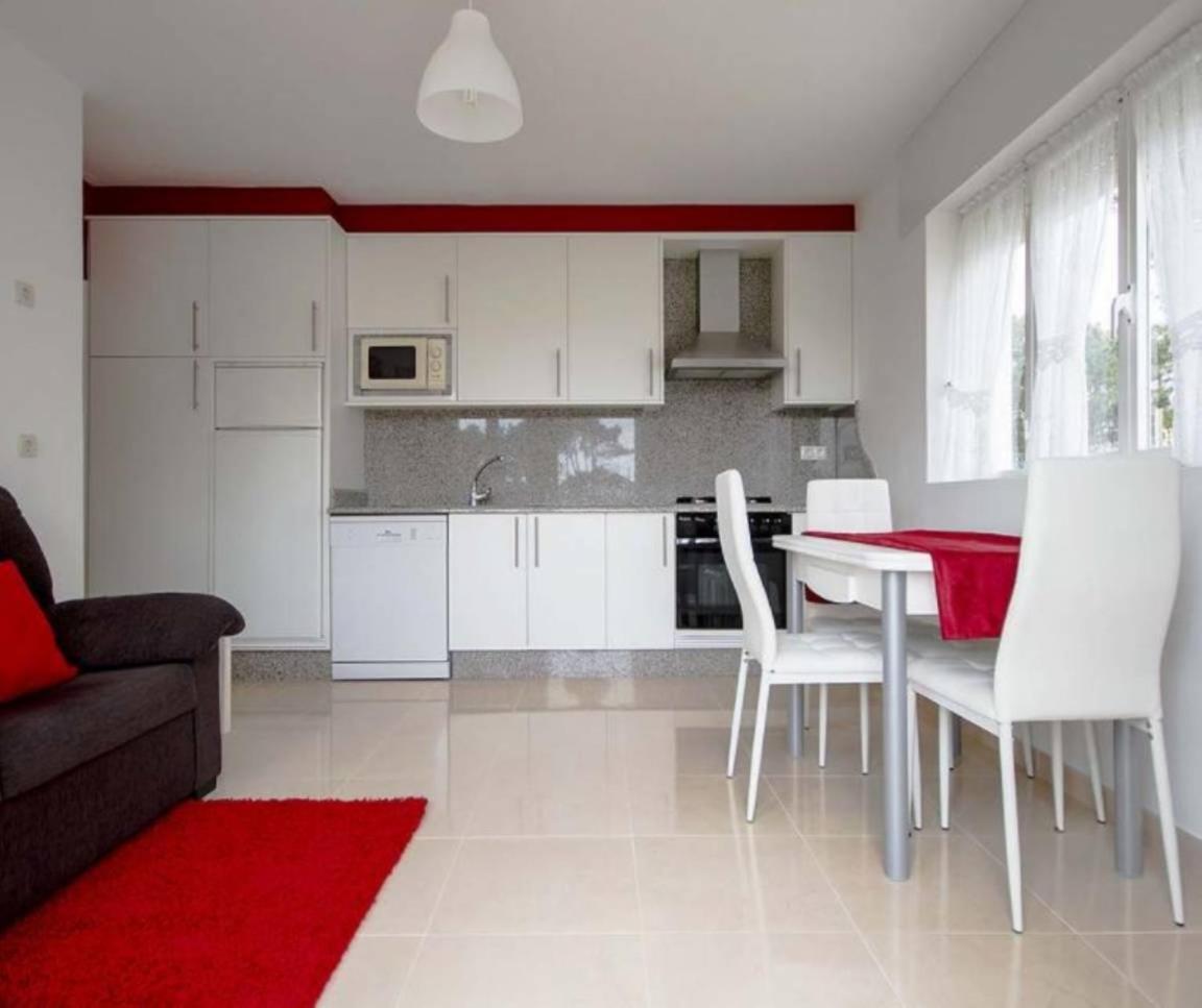 Apartamento Playa De Larino Gándara Exteriör bild