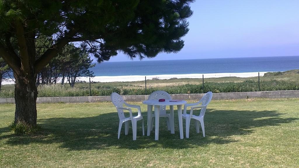 Apartamento Playa De Larino Gándara Exteriör bild