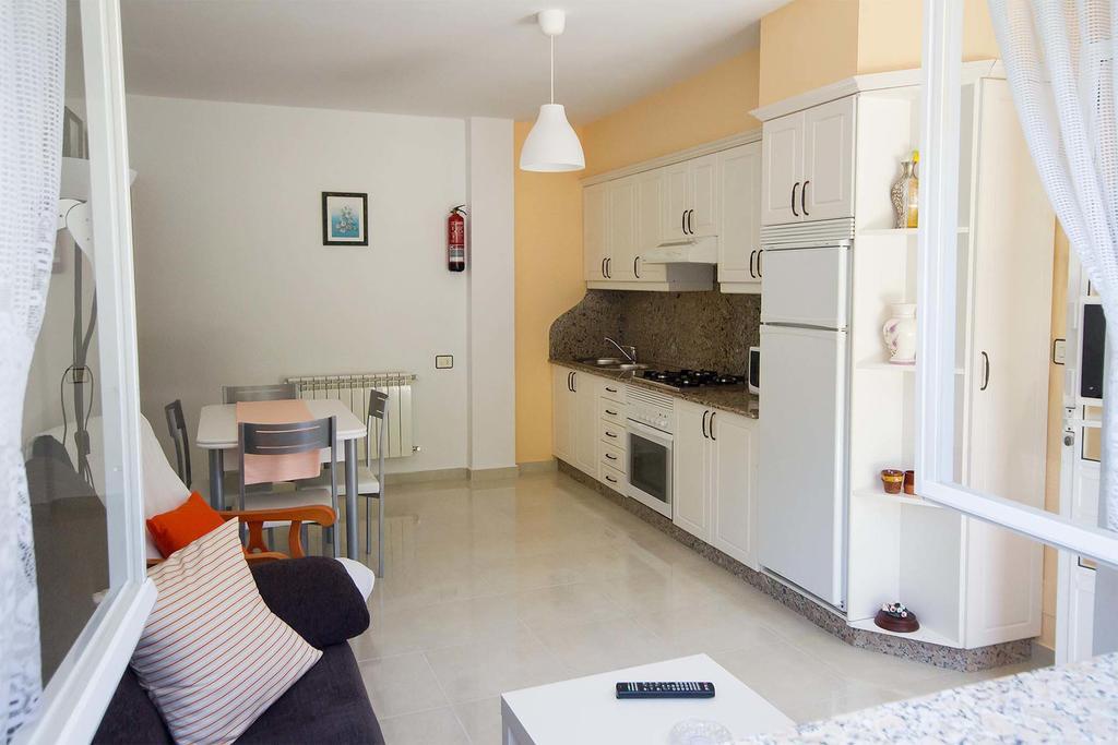 Apartamento Playa De Larino Gándara Exteriör bild